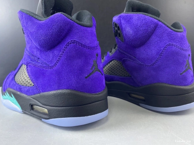 136027-500 Retro Jordan Air Alternate 5 Grape 0804